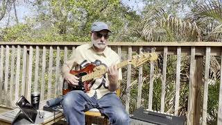 'Little Havana'   Fender Mustang piccolo bass.