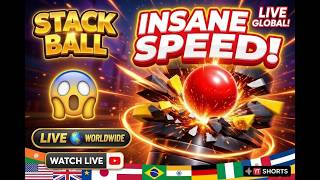 🔴 Stack Ball LIVE 🚨 Can You Survive This Drop? 😱 One Mistake = Game Over |Day 34 Ep.2