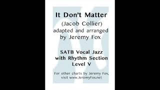 It Don't Matter Perusal Video