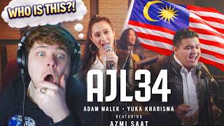 European Reacts to AJL34 Medley - Adam, Yuka & Azmi (Featuring. Scifunk)