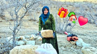 Homeless widowed grandmother builds safe shelter with her bare hands. Countries are shocked