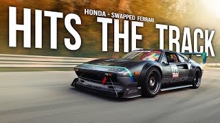 Enzo Ferrari would cry.... Our Turbo Honda-Powered Ferrari rips at GridLife SC