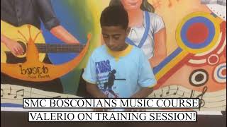 Smc Bosconians Music Course with Valerio on training session!