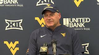 WVU Football Rich Rodriguez BYU Postgame 10/3/25