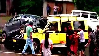 ka jingjia Accident mynta ka sngi 2/10/2021 hapdeng jong ka Baleno bad Sumo ha jyntru