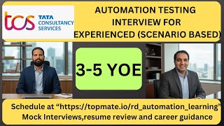 Automation Testing Interview Experience | Real-Time QA & SDET Interview Preparation 2026