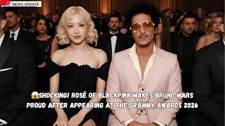 😱SHOCKING! Rosé of BLACKPINK Makes Bruno Mars Proud After Appearing at the GRAMMY Awards 2026