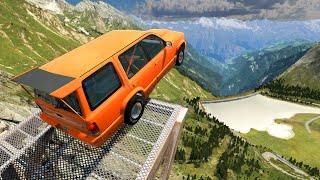Cliff Jumping Random Cars | BeamNG Drive Gameplay #123 | Live Stream