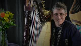 Harpist Nicolas Carter plays "Angel's Lullaby"