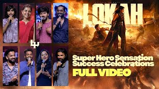 Kotha Lokah Chapter 1 Chandra Super Hero Sensation Success Celebrations Full Video | Topflix Media