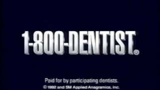 1-800-Dentist Commercial 1992