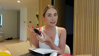Spend a chatty saturday with me at home! Pr hauls, healthy meals & date night | Saffron Barker
