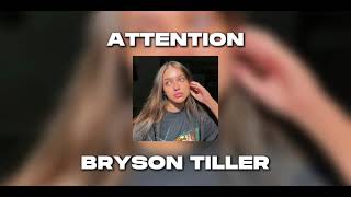 Bryson Tiller - Attention (Sped Up)