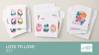 Lots to Love Kit | Handmade Cards | #StampinUp #DIYCard