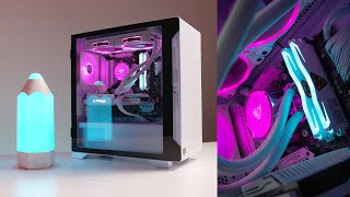 Let's get WILD 🍓 ID-COOLING PinkFlow 240 Diamond Gaming PC Build