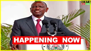 LIVE - Ruto addressing the Nation after Gachagua was attacked at ACK Church Othaya from Statehouse