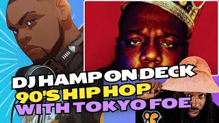 @DJHAMP ON DECK!!! 90'S HIP HOP!(MOST OF DJ HAMP'S FAVORITES) #TGIF!