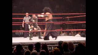 Haku slammed by Bubba Ray Dudley WWE Wrestling Hershey Park Arena 2001