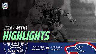HIGHLIGHTS - Week 1 - Warriors Bologna vs Aquile Ferrara