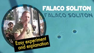 Falaco Soliton Experiment - Sustained Vortex Structure in Water