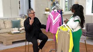 Isaac Mizrahi Live! Clubhouse Scuba Knit Pullover Hoodie on QVC