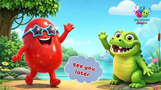 🎤👦Animal Song |Fruit Chant | ABC Song | Nursery Rhymes for Kids - Jellybean Jingles 