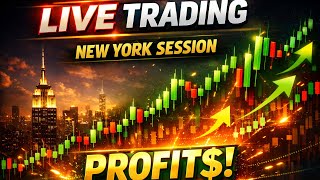 Live Trading New York Session | Bitcoin & Crypto Live | Gold, Silver, Forex