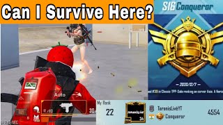 Can I Survive Here? | #22🇮🇳Asia🇮🇳 SOLO CONQUEROR Gameplay | PUBG MOBILE | TaranisLive