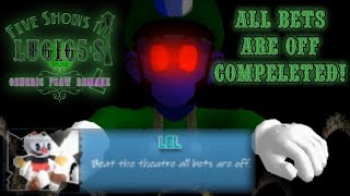 Five Shows at Lugig5's: Generic FSAW Remake [BETA] Gameplay - All Bets Are Off Completed!