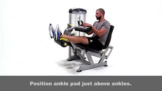 True Fitness FUSE 0200 Seated Leg Curl | Fitness Direct