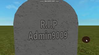 DEATH OF ADMIN9009
