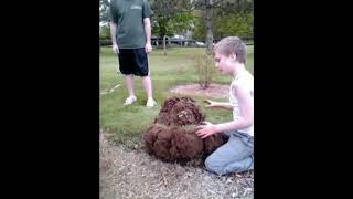 Me Helping Outside