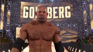 wwe raw match | The Rock vs Goldberg | wwe live match | #wwe