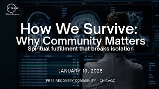 How We Survive - Week 1 - Why Community Matters