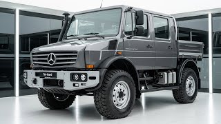 Mercedes-Benz Unimog Titanium Guard | Premium All-Terrain Double-Cab Utility Truck