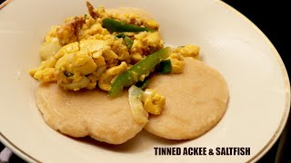 TINNED ACKEE AND CODFISH (STEW)