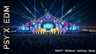 ⚡ EDM Tempo Euphoria - Psy Trance Festival - High Energy Music