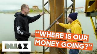 Investor FREAKS OUT Over $1.5 Million Spent On Broken, Rusty Heap | Gold Divers