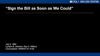 “Sign It as Soon as We Could”