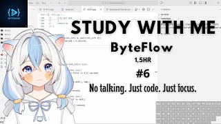 STUDY WITH ME | NO TALKING JUST FOCUS | CODING SESSION #6