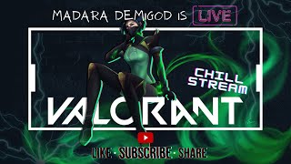 Valorank RankRush Live With Demigod( Join The Fun )
