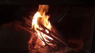 Quick way to clean Fireplace Glass door