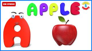 A B C D | Alphabets | A Z | ABC for Kids | Toddlers Videos | Alphabet | Ant | Apple | Rat