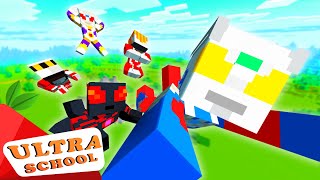 Ultraman School 'Fly Test' | Minecraft Animation