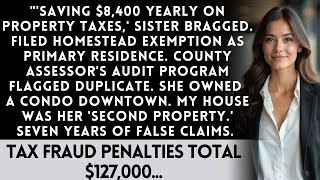 My Sister Claimed Homestead Exemption On My House — The Tax Assessor Noticed Two Addresses