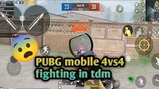 PUBG mobile 4vs4 fighting/Buzdar gaming/viral video