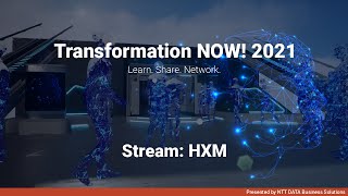 Transformation NOW! 2021 on-demand (HXM)