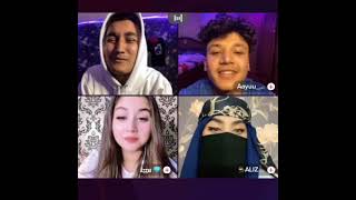 live video/cool boy & izzu and aayu & alize first time meet izzu,coolboy,aayu and alize❤️