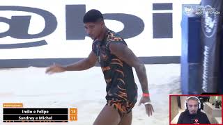 EPIC - Sandrey and Michel vs. Índio and Felipe - Round of 16 Big Wolf Cup - React FTV Ep. 987