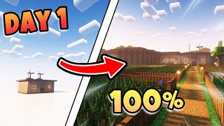 I Completed Minecraft's Most Relaxing Modpack